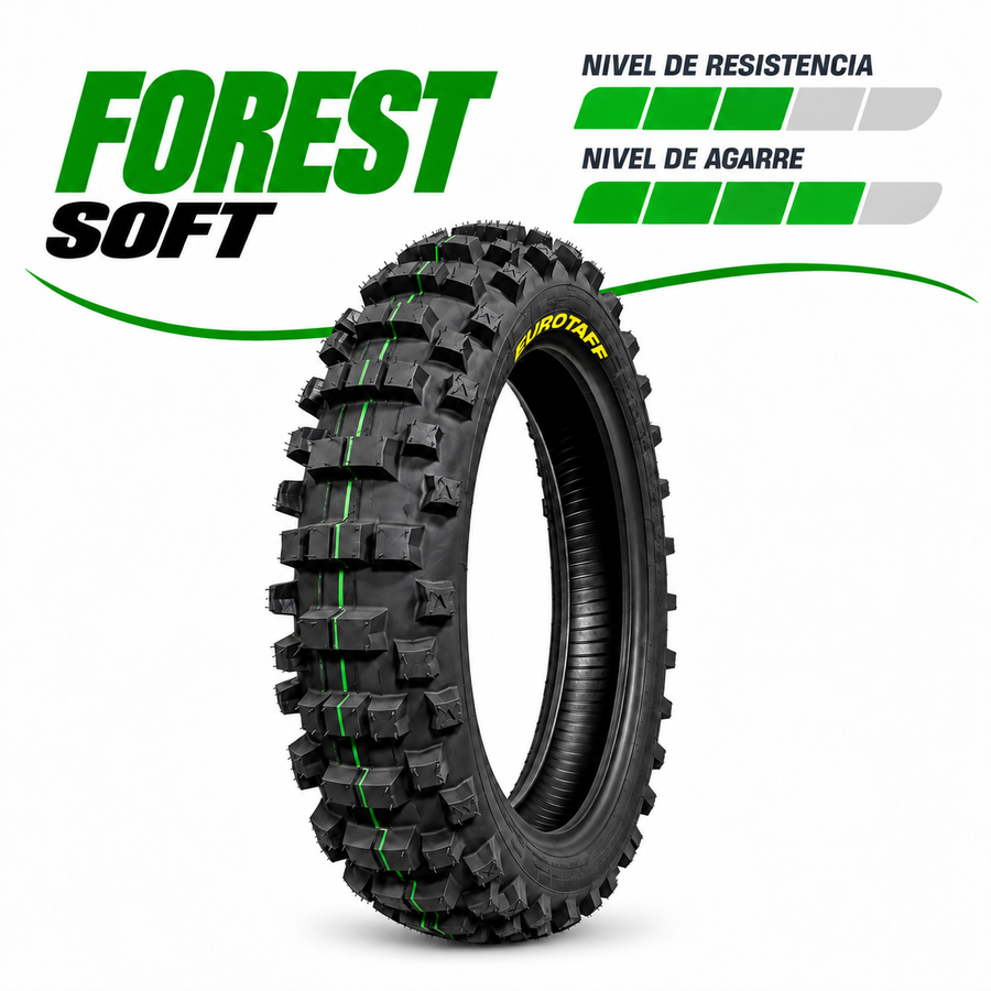 Neumático Trasero Enduro Eurotaff FOREST Soft 140/80-18