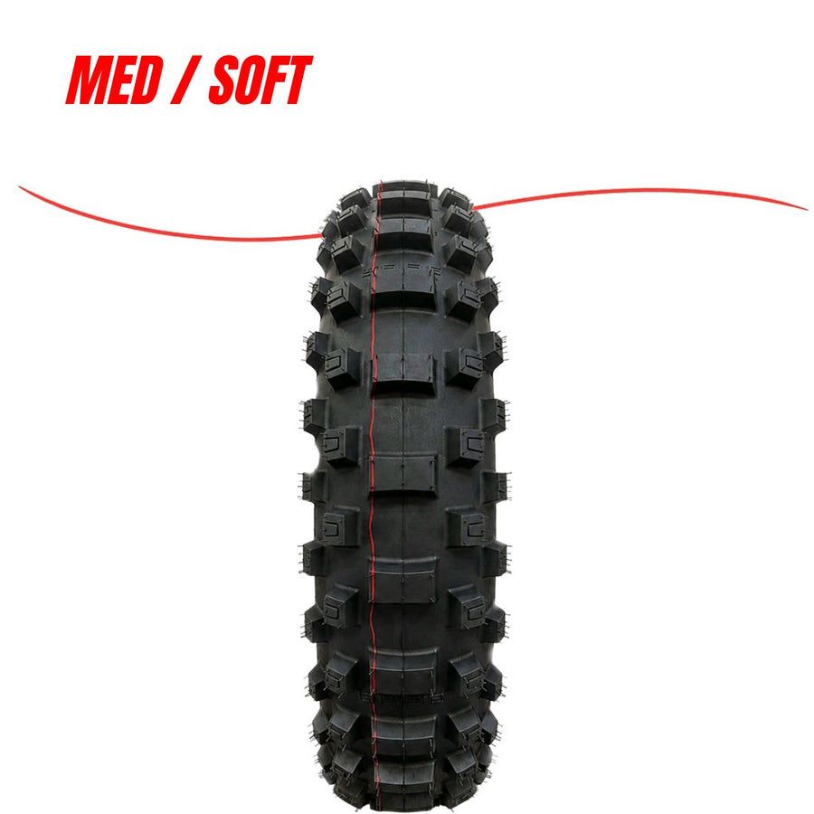Neumático Trasero Motocros Eurotaff [ TS201 120/80-19