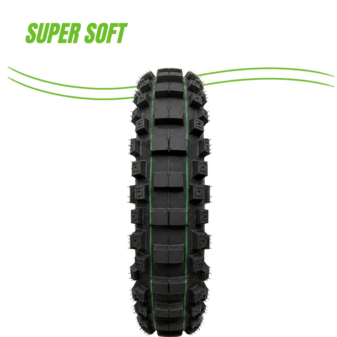 Neumático trasero enduro Super Soft Eurotaff TS210 140/80-18