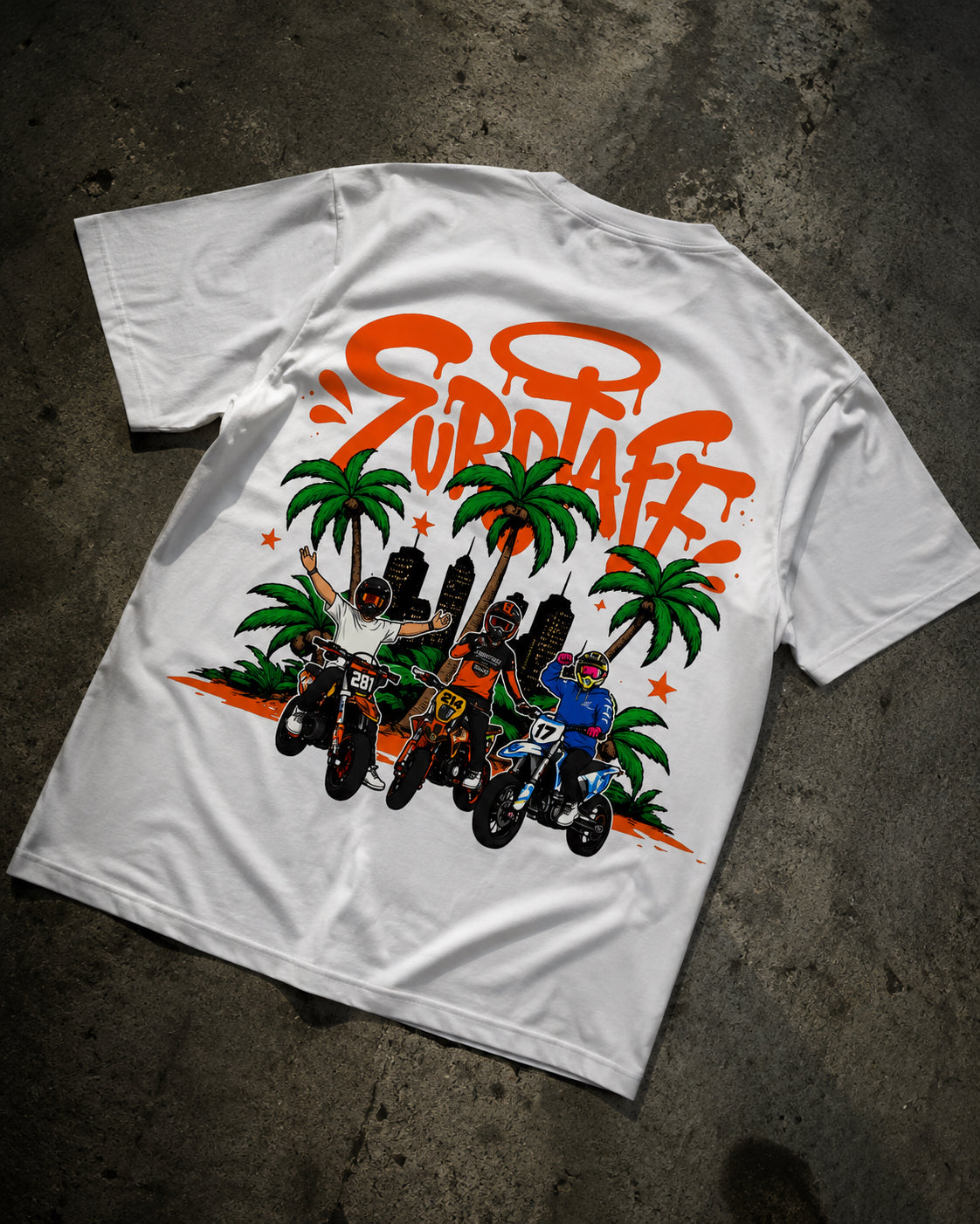 [DROP 003 / EDICIÓN LIMITADA] CAMISETA OVERSIZED UN VERANO EN SUPERMOTARD 2