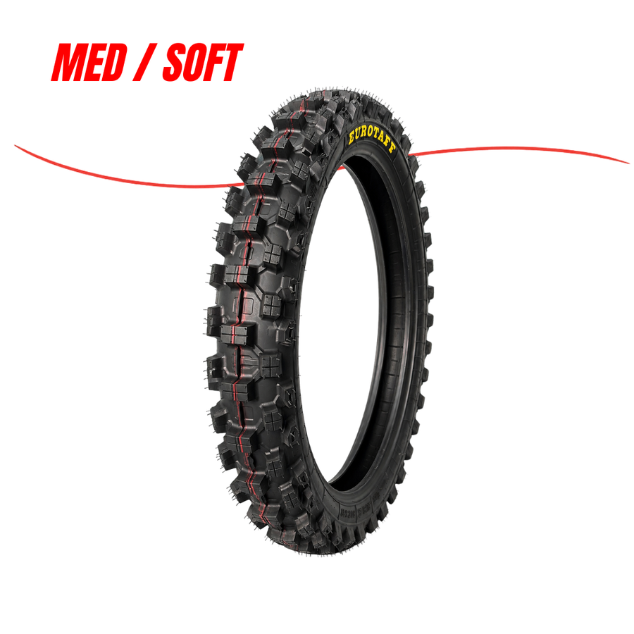 Neumático Trasero Eurotaff Motocross MTS252 100/90/19