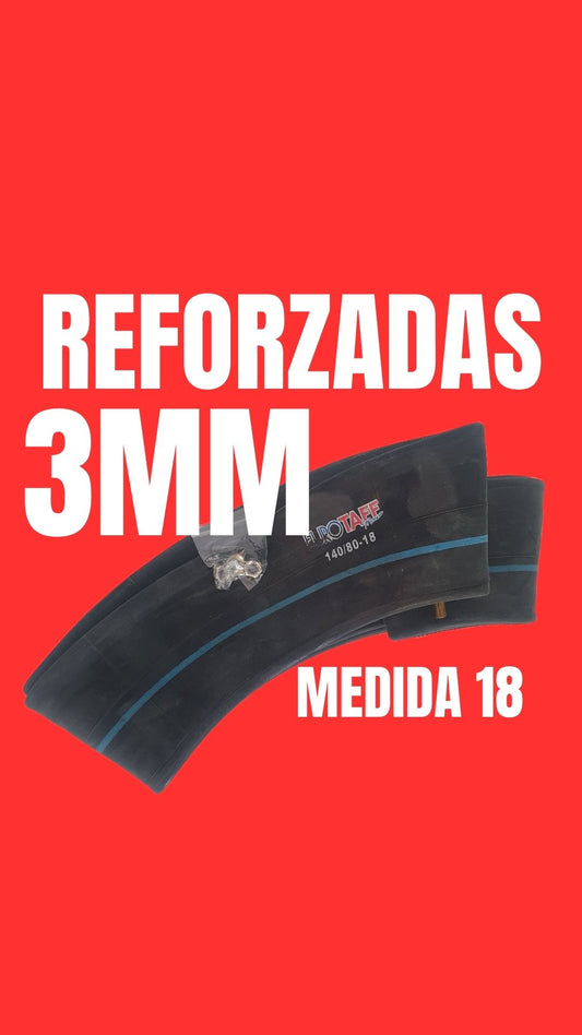 Cámara Reforzada 3” Eurotaff (140/80/18)
