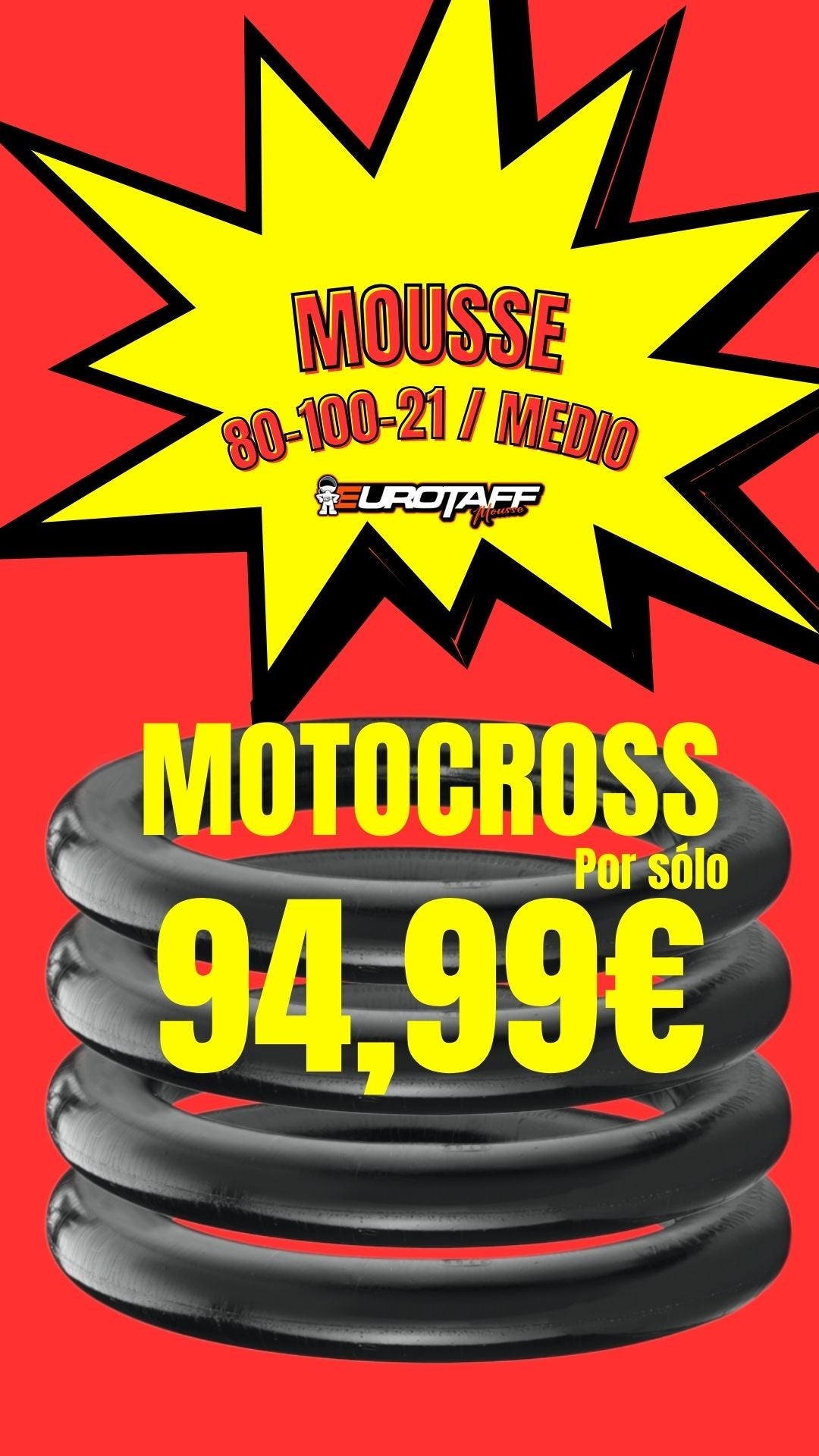 Mousse Delantero Eurotaff [LW] (80/100/21)