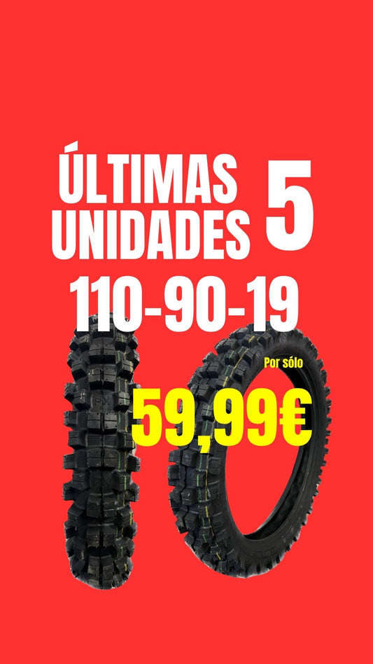 Neumático Trasero Eurotaff [PX41] (110/90/19)