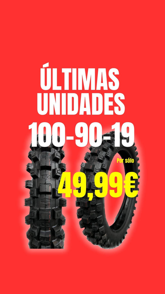 Neumático Trasero Eurotaff [TS179] (100/90/19)