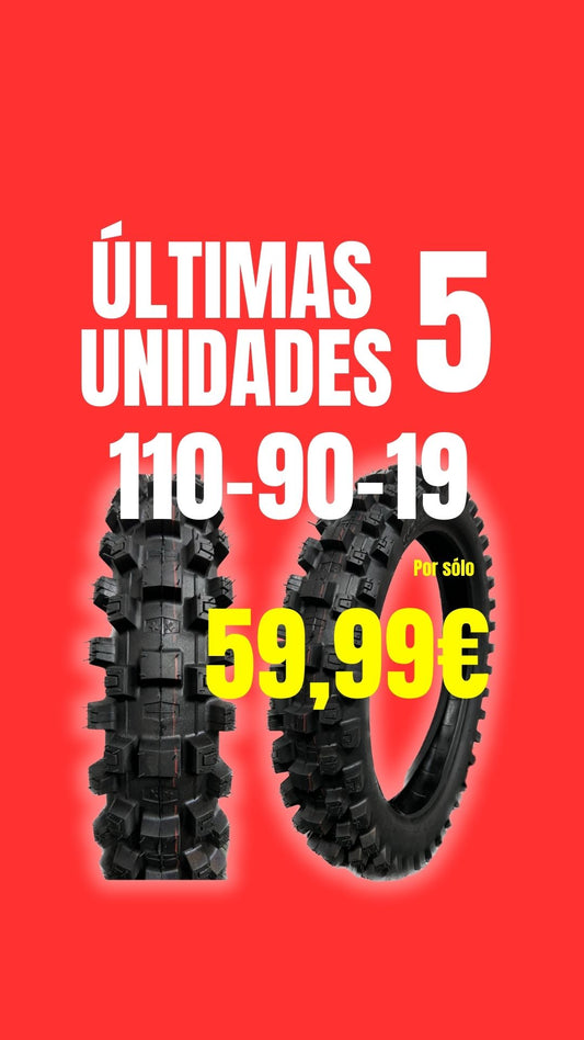 Neumático Trasero Eurotaff [TS179] (110/90/19)