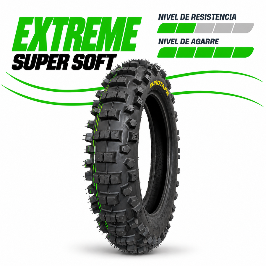 Neumático Trasero Enduro Eurotaff EXTREME Super Soft 140/80-18