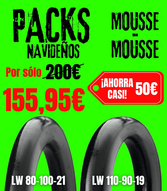 PACK de MOUSSES MOTOCROSS
