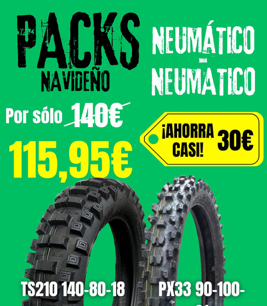 PACK de NEUMATICOS ENDURO