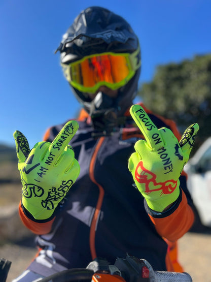 GANGSTER PACK 3 GUANTES (AMARILLO + ROSA + NEGRO)