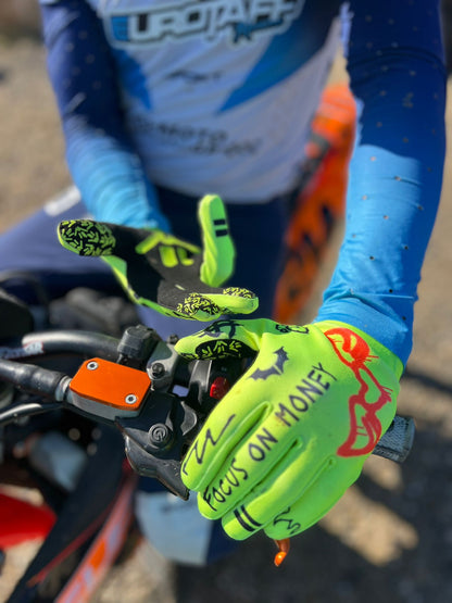 GANGSTER PACK 3 GUANTES (AMARILLO + ROSA + NEGRO)